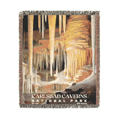 Carlsbad Caverns National Park Woven Blanket | S03