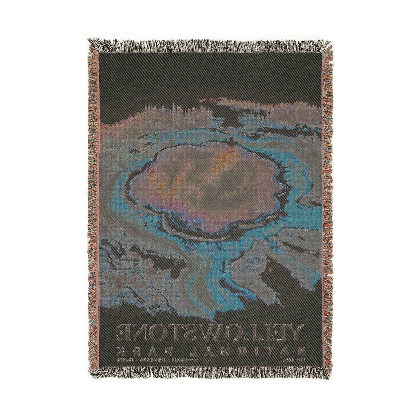 Yellowstone National Park Woven Blanket | S04