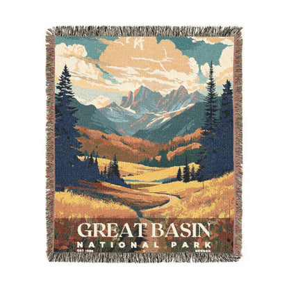 Great Basin National Park Woven Blanket | S05