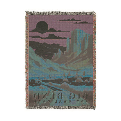 Big Bend National Park Woven Blanket | S05