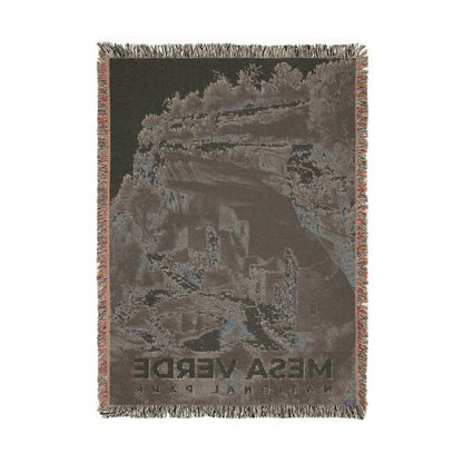 Mesa Verde National Park Woven Blanket | S17