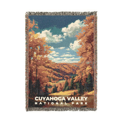 Cuyahoga Valley National Park Woven Blanket | S13