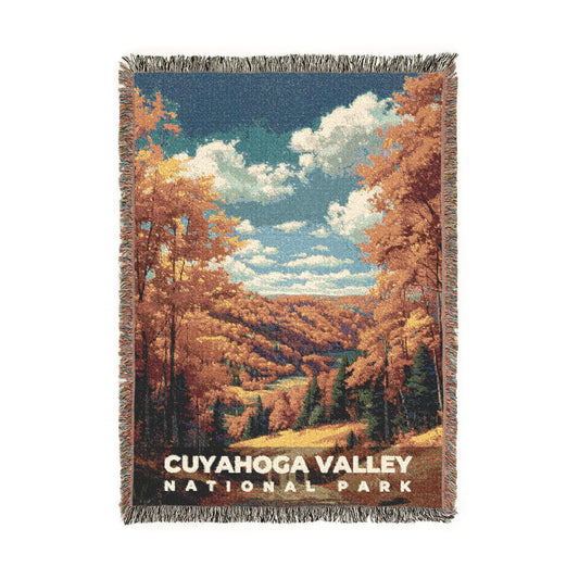 Cuyahoga Valley National Park Woven Blanket | S13