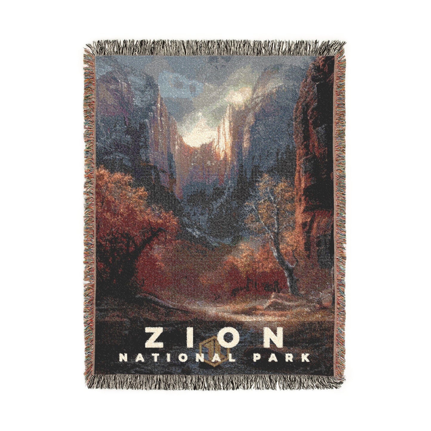 Zion National Park Woven Blanket | S12