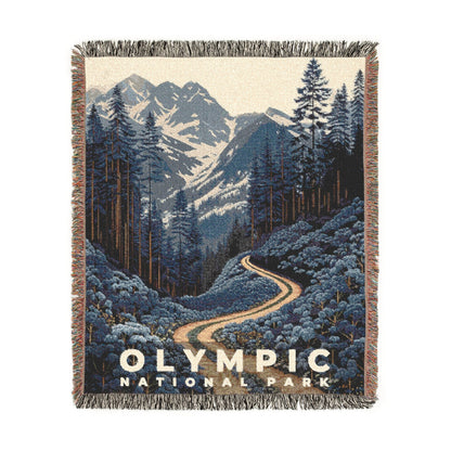 Olympic National Park Woven Blanket | S19
