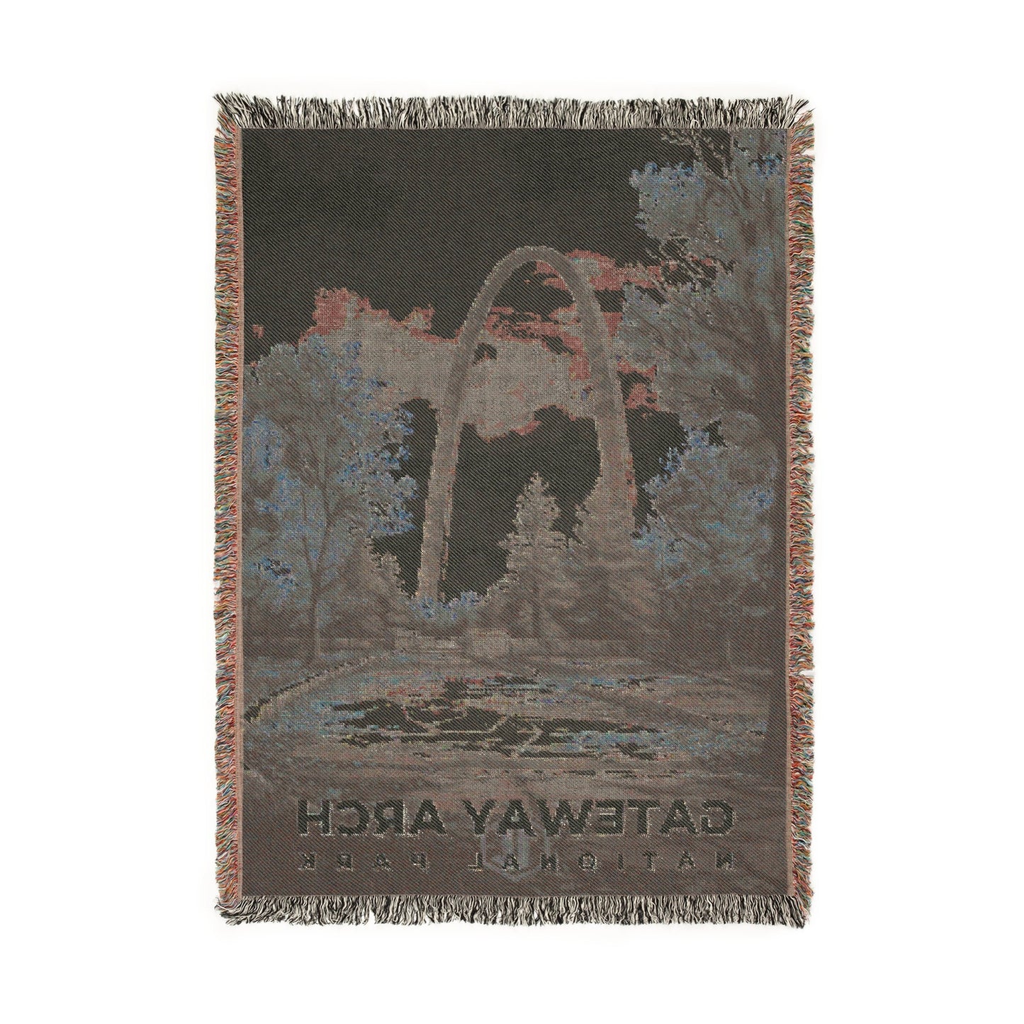 Gateway Arch National Park Woven Blanket | S17
