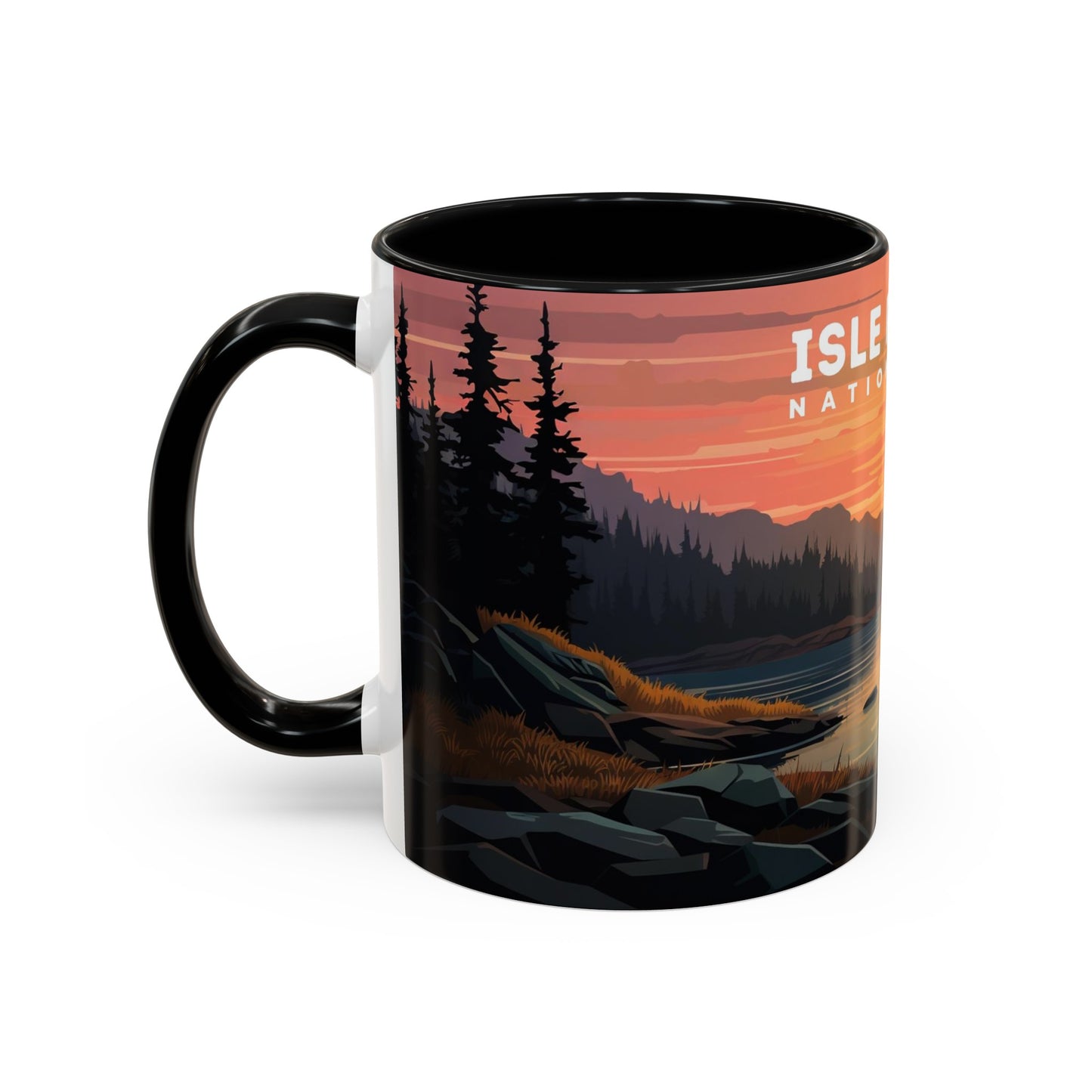 Isle Royale National Park Mug | Accent Coffee Mug (11, 15oz)