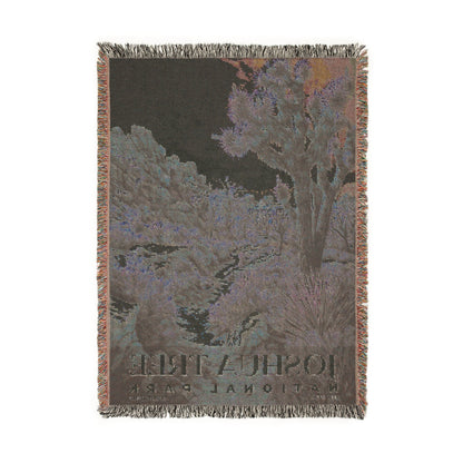 Joshua Tree National Park Woven Blanket | S02