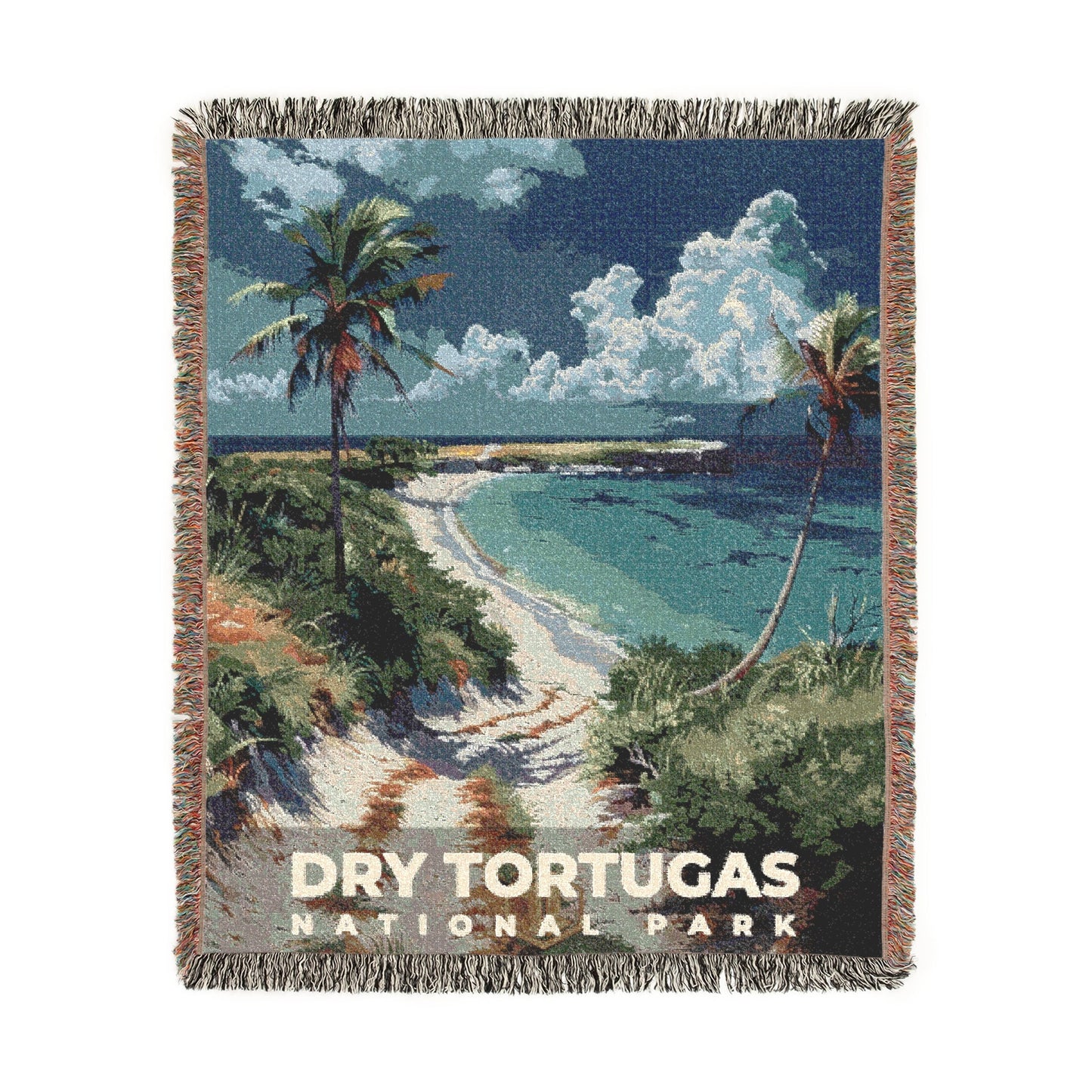 Dry Tortugas National Park Woven Blanket | S18