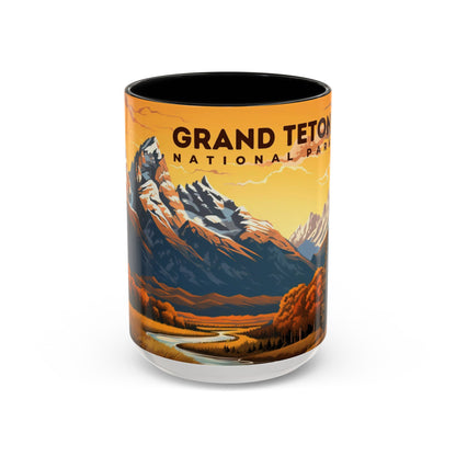 Grand Teton National Park Mug | Accent Coffee Mug (11, 15oz)