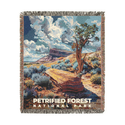 Petrified Forest National Park Woven Blanket | S18