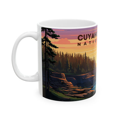 Cuyahoga Valley National Park Mug | White Ceramic Mug (11oz, 15oz)