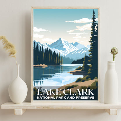 Lake Clark National Park Poster | S01