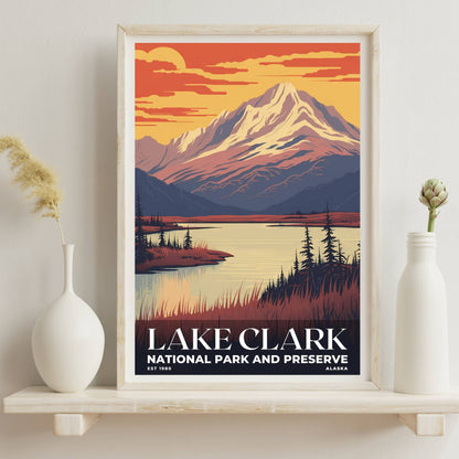 Lake Clark National Park Poster | S03