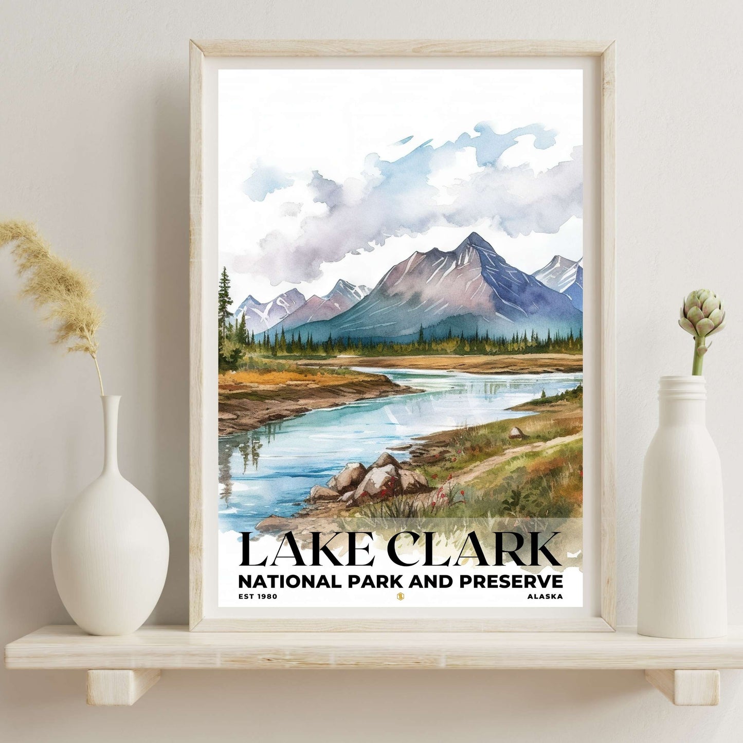 Lake Clark National Park Poster | S04