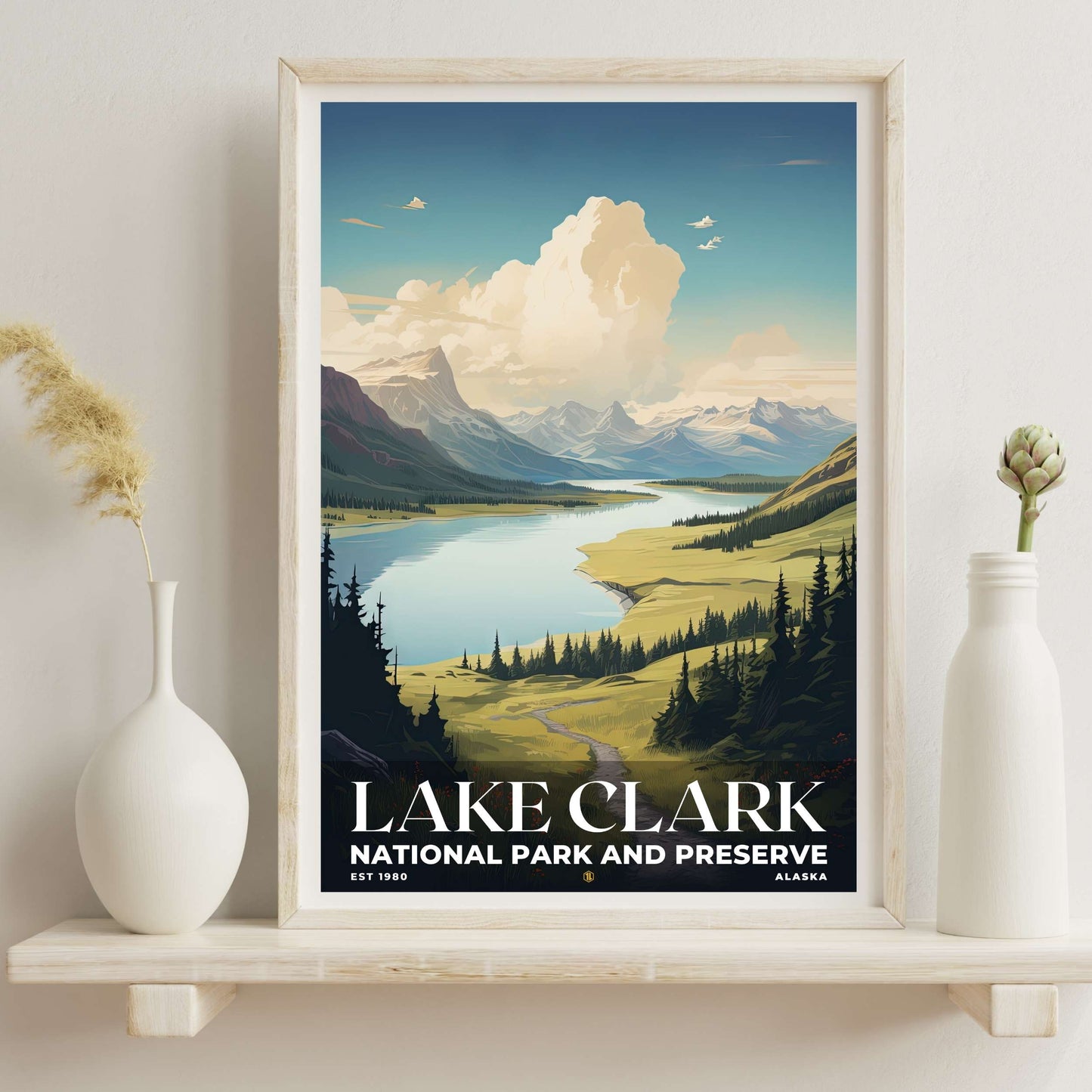 Lake Clark National Park Poster | S07