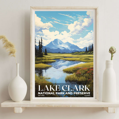 Lake Clark National Park Poster | S06