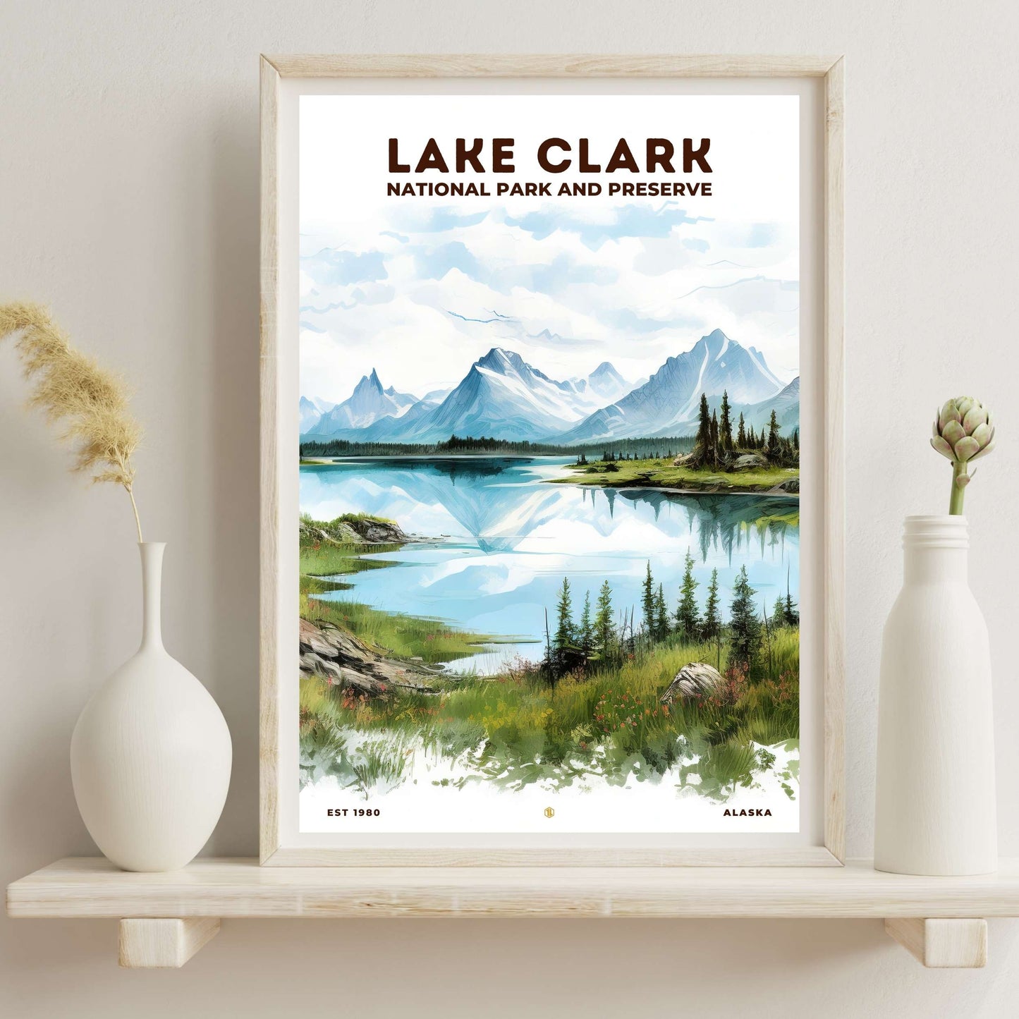 Lake Clark National Park Poster | S08