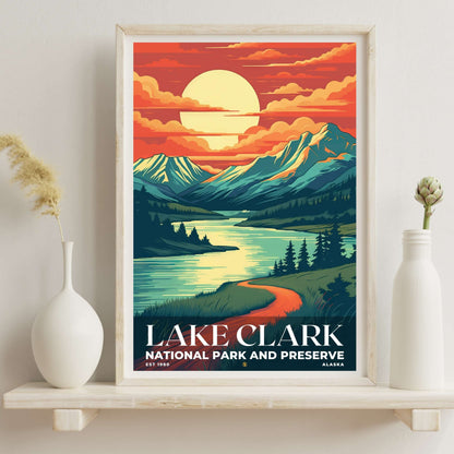 Lake Clark National Park Poster | S05