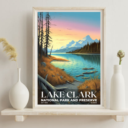 Lake Clark National Park Poster | S02