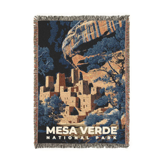 Mesa Verde National Park Woven Blanket | S19