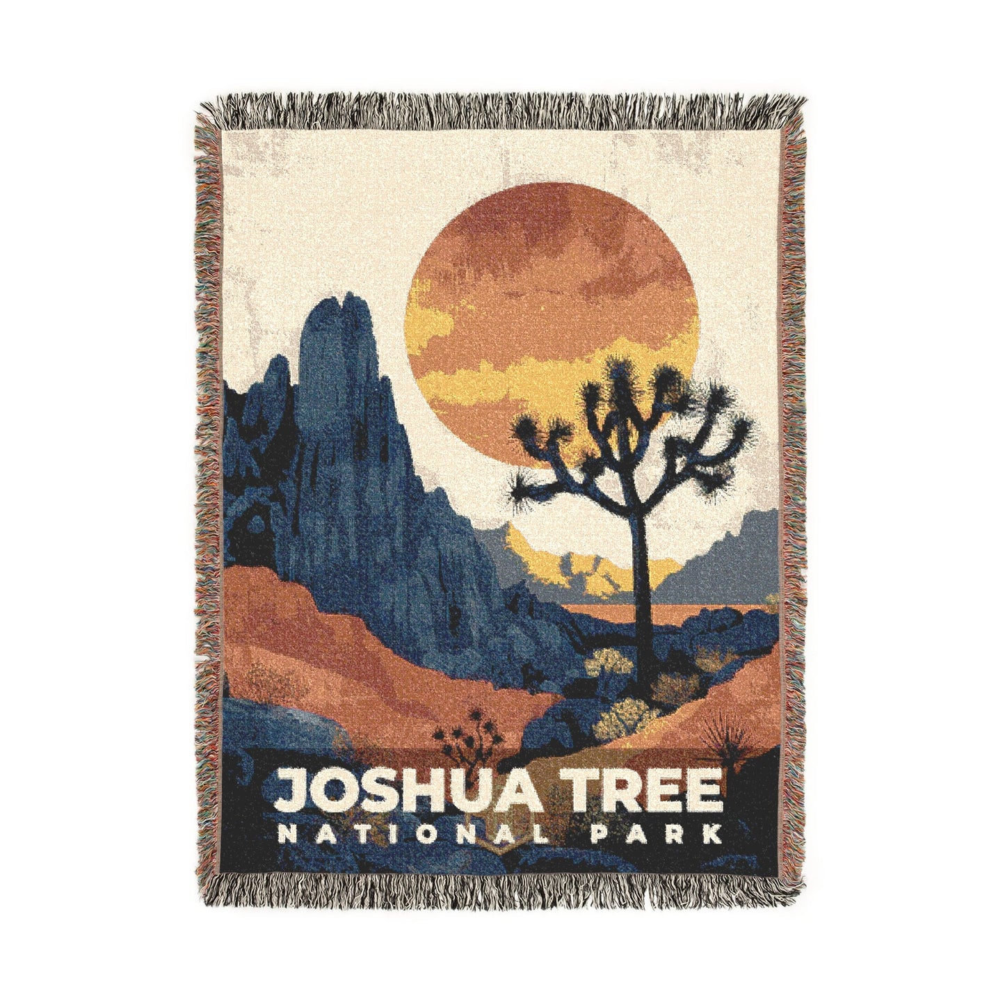 Joshua Tree National Park Woven Blanket | S20