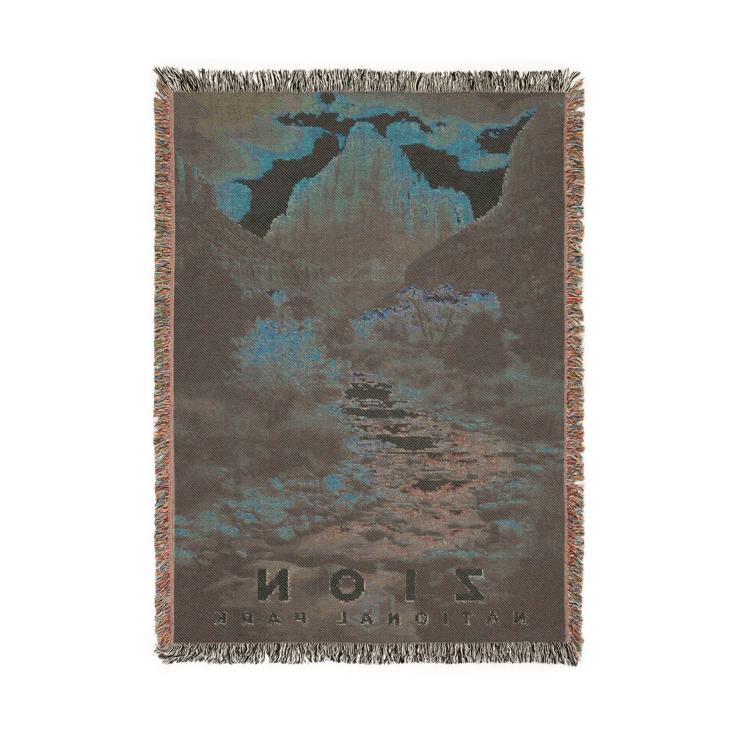 Zion National Park Woven Blanket | S10