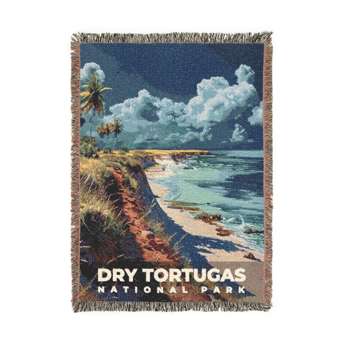 Dry Tortugas National Park Woven Blanket | S16