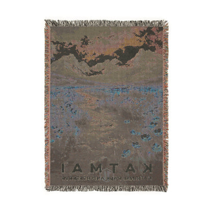 Katmai National Park Woven Blanket | S14