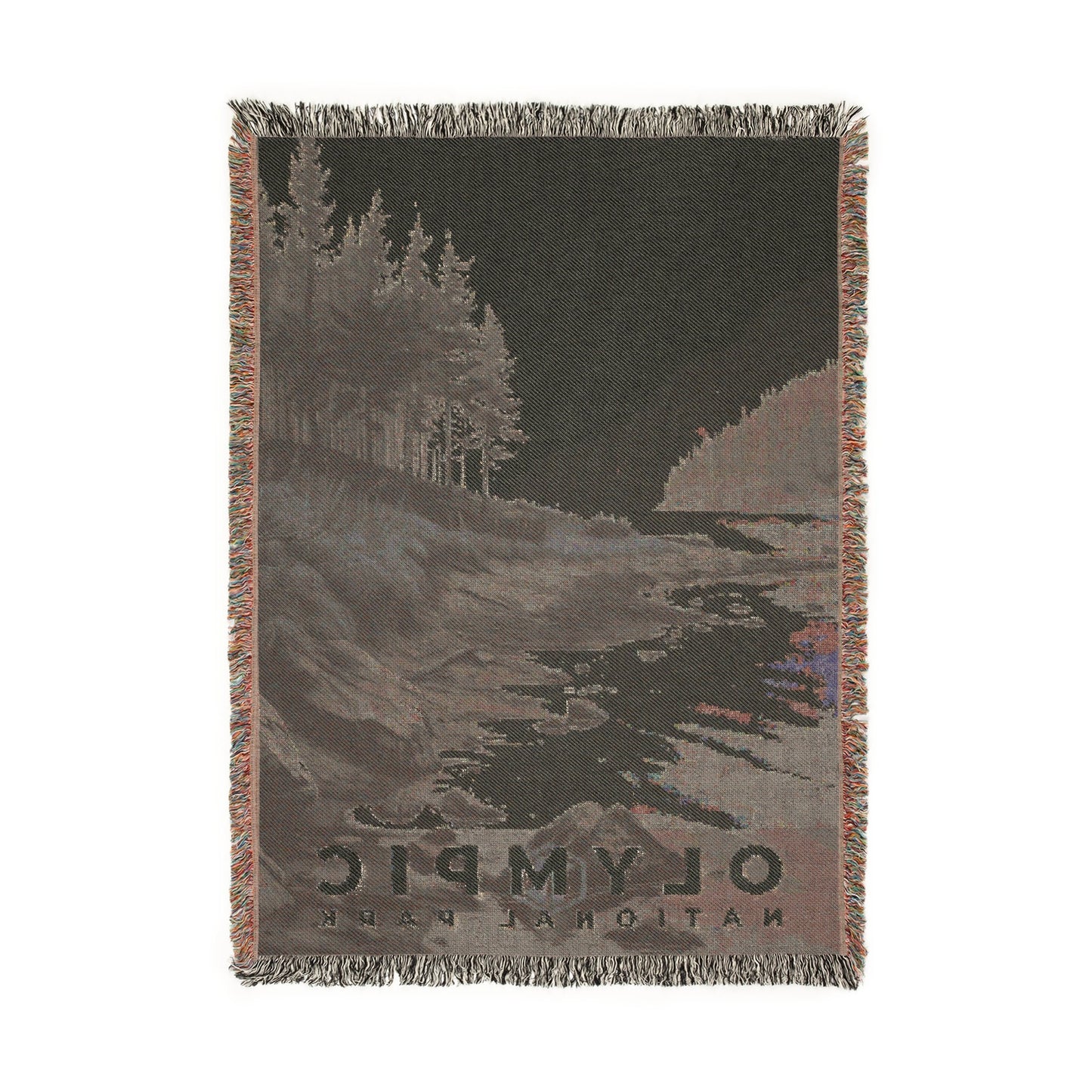 Olympic National Park Woven Blanket | S17