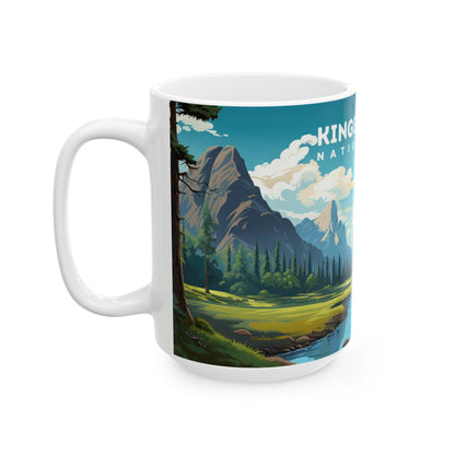 Kings Canyon National Park Mug | White Ceramic Mug (11oz, 15oz)