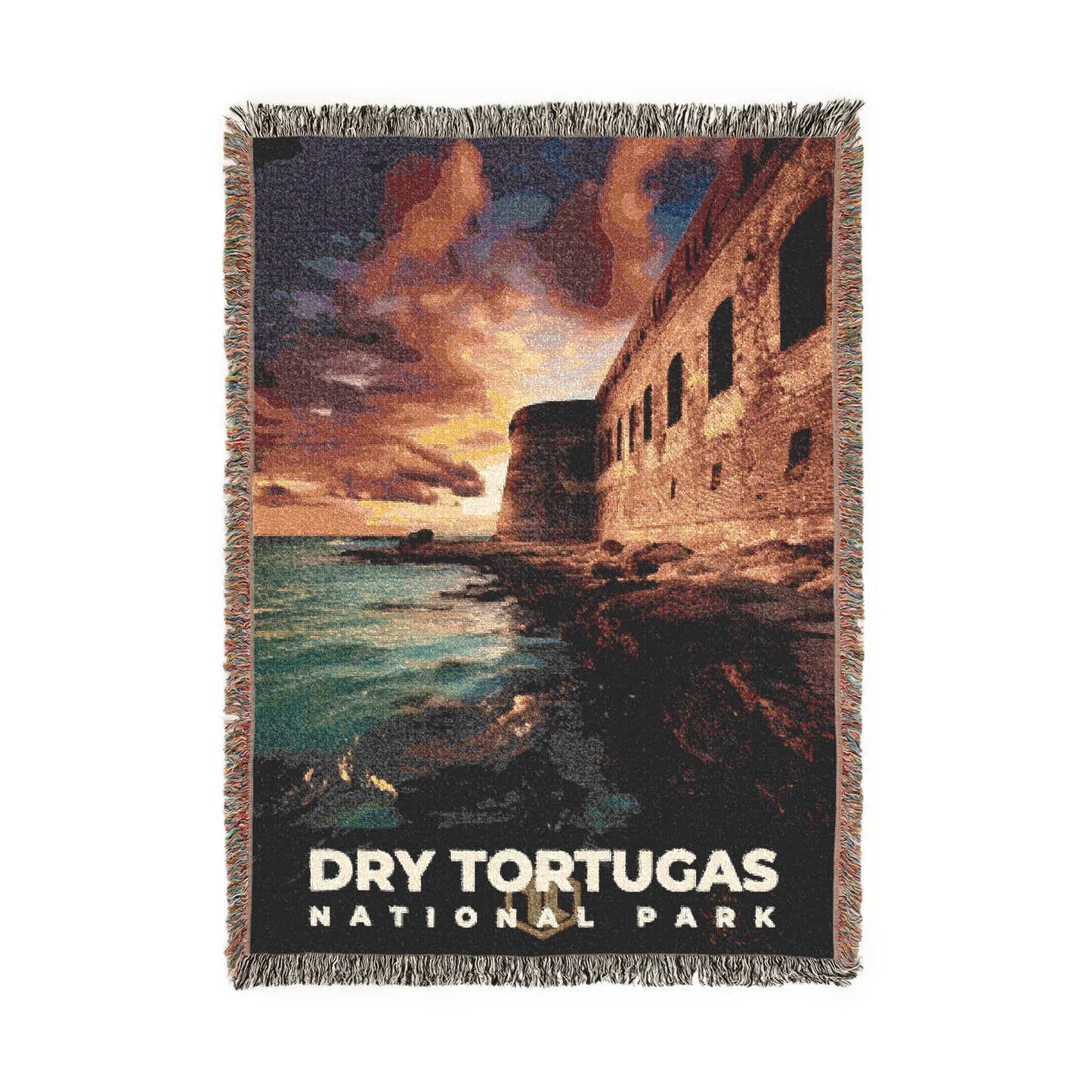 Dry Tortugas National Park Woven Blanket | S10