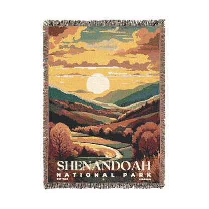 Shenandoah National Park Woven Blanket | S05