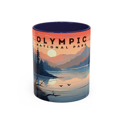 Olympic National Park Mug | Accent Coffee Mug (11, 15oz)