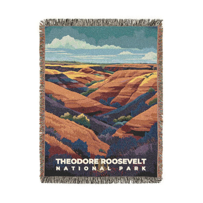 Theodore Roosevelt National Park Woven Blanket | S20