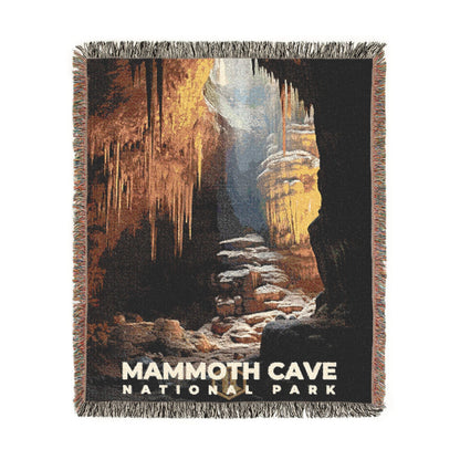 Mammoth Cave National Park Woven Blanket | S10