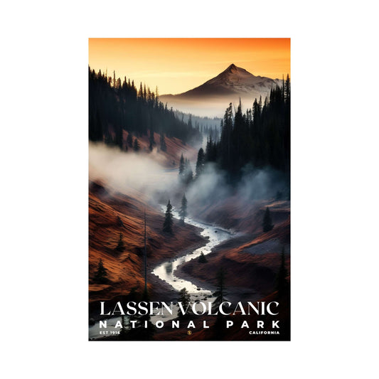 Lassen Volcanic National Park Poster | S10