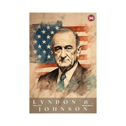 Lyndon B Johnson Poster | S03