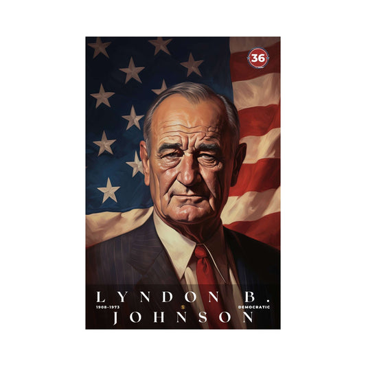 Lyndon B Johnson Poster | S04