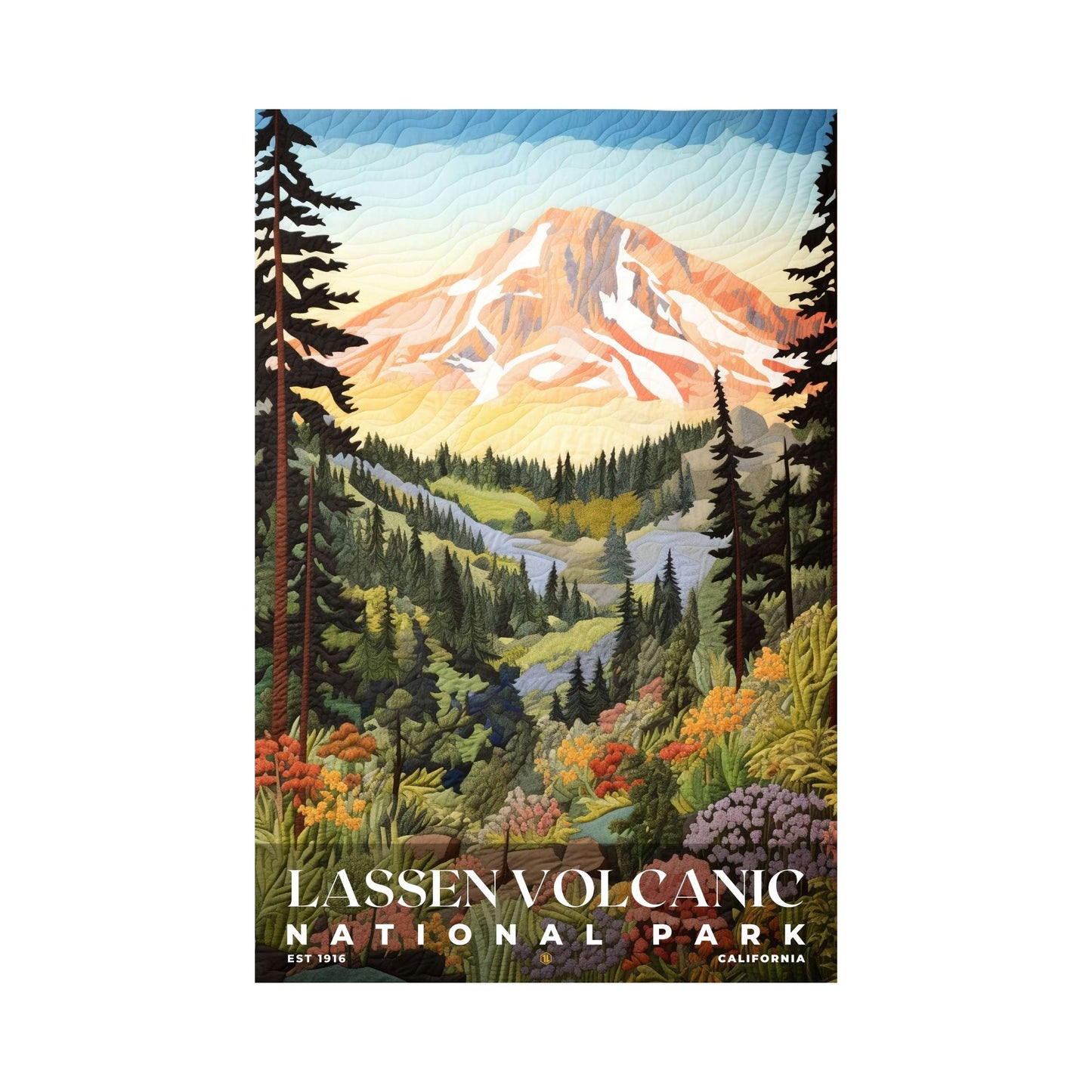 Lassen Volcanic National Park Poster | S09