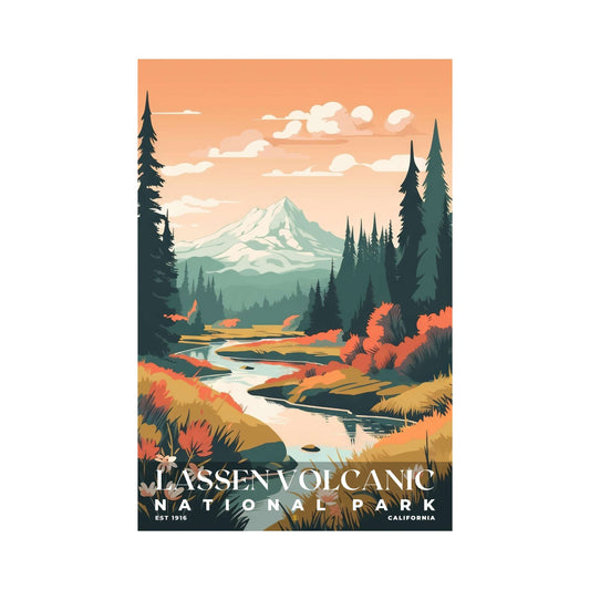 Lassen Volcanic National Park Poster | S05