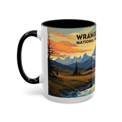 Wrangell-St. Elias National Park Mug | Accent Coffee Mug (11, 15oz)