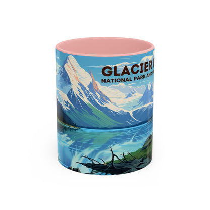 Glacier Bay National Park Mug | Accent Coffee Mug (11, 15oz)