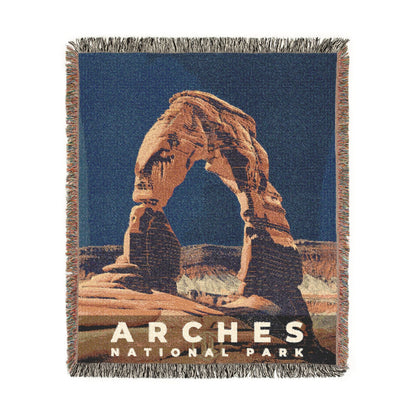 Arches National Park Woven Blanket | S19