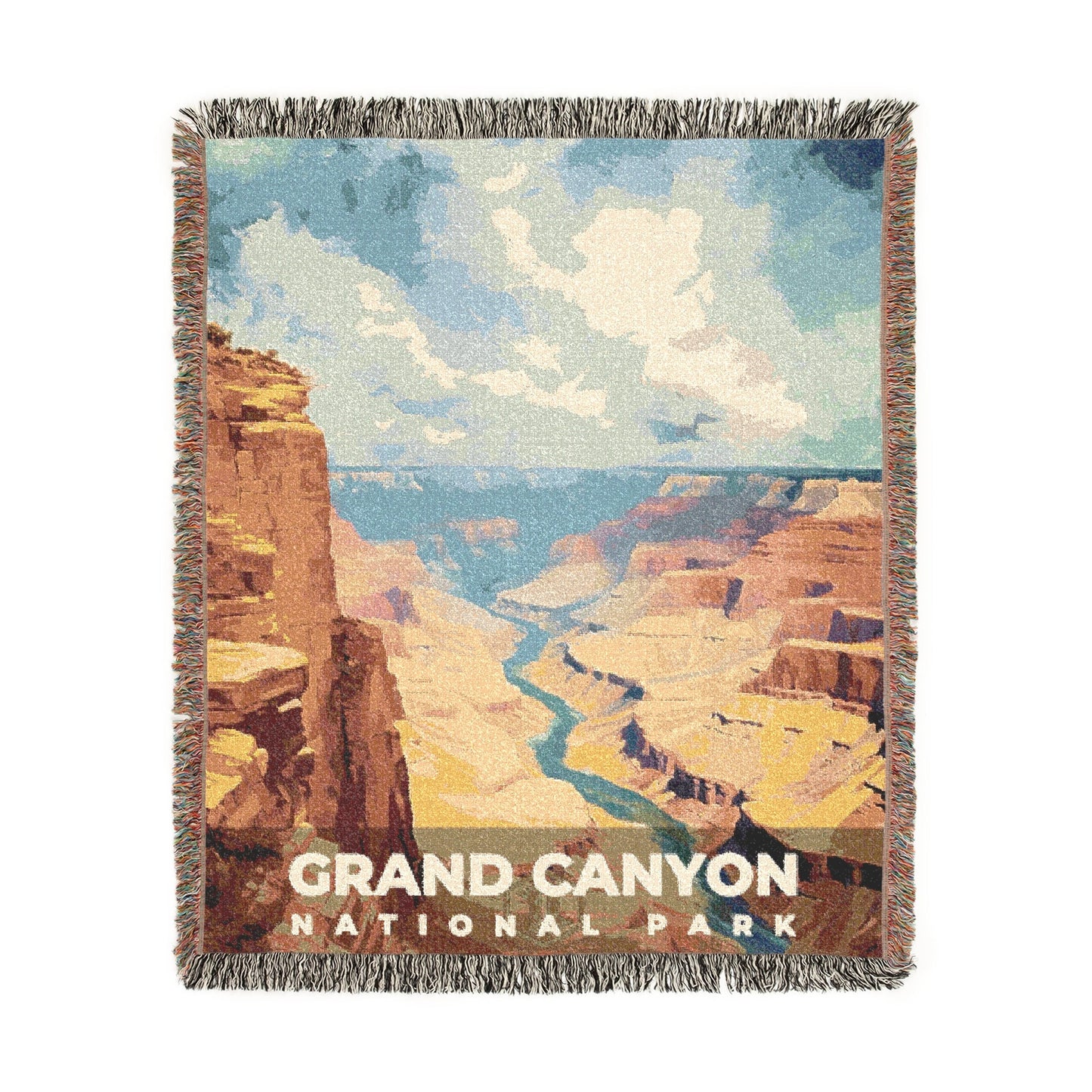 Grand Canyon National Park Woven Blanket | S06