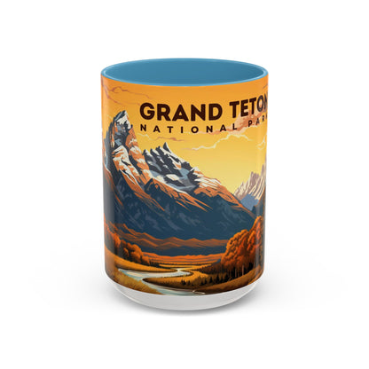 Grand Teton National Park Mug | Accent Coffee Mug (11, 15oz)