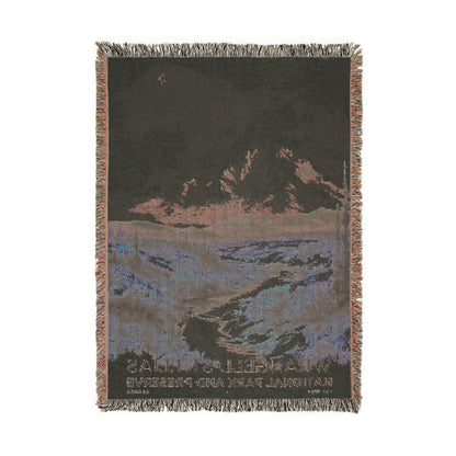 Wrangell-St. Elias National Park Woven Blanket | S04