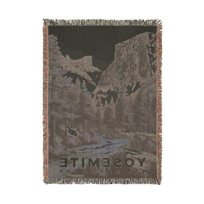 Yosemite National Park Woven Blanket | S17