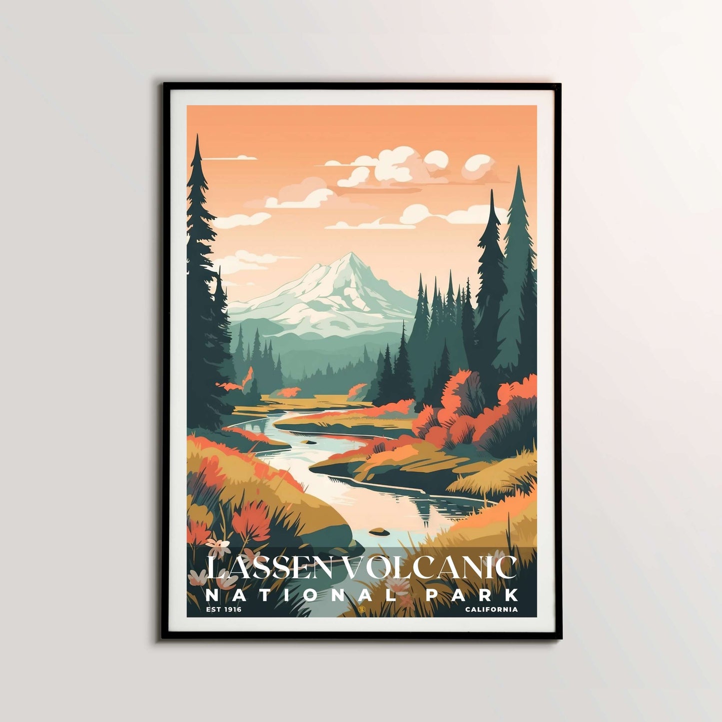 Lassen Volcanic National Park Poster | S05