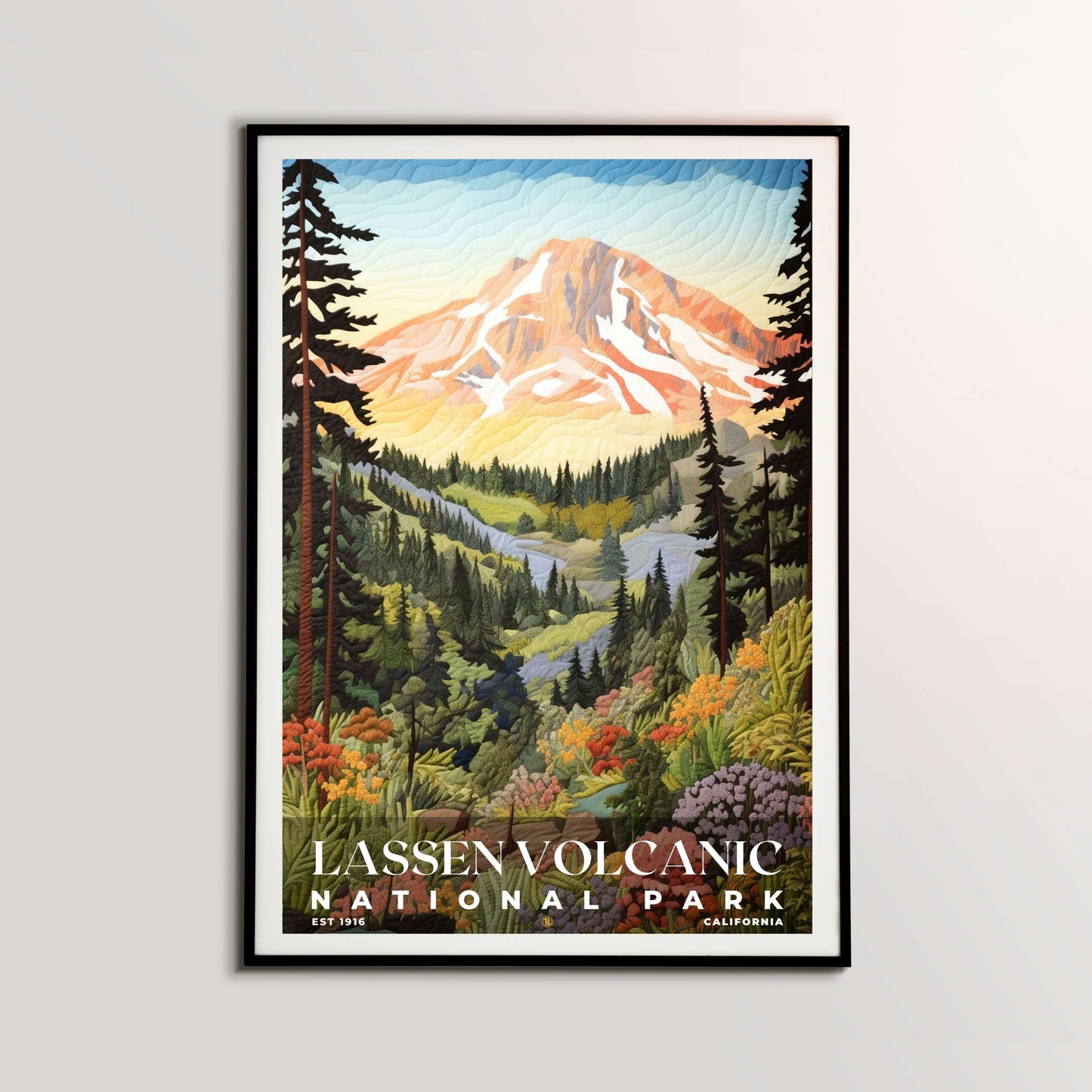 Lassen Volcanic National Park Poster | S09